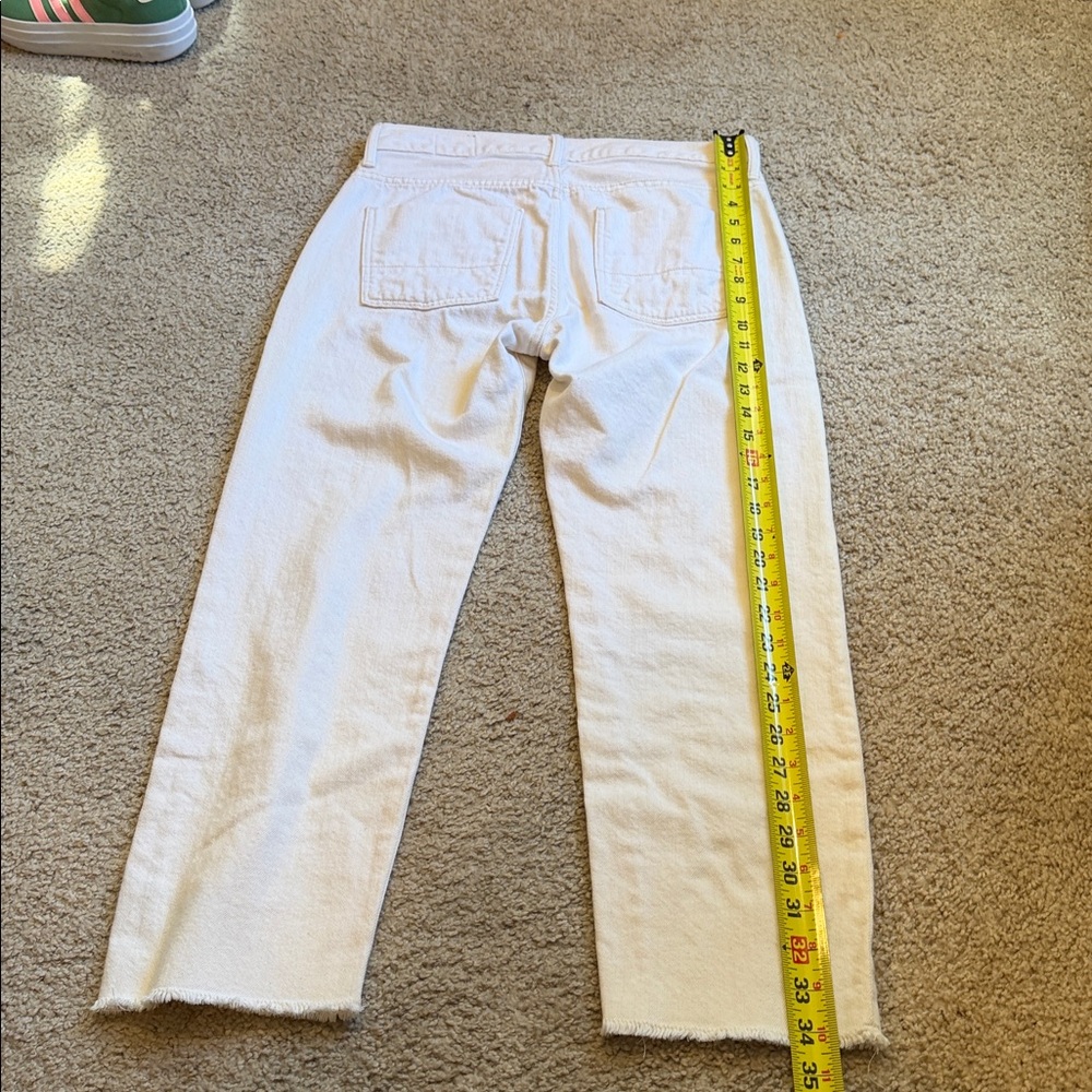 Vince Off-White Denim Jeans - Picture 5 of 7